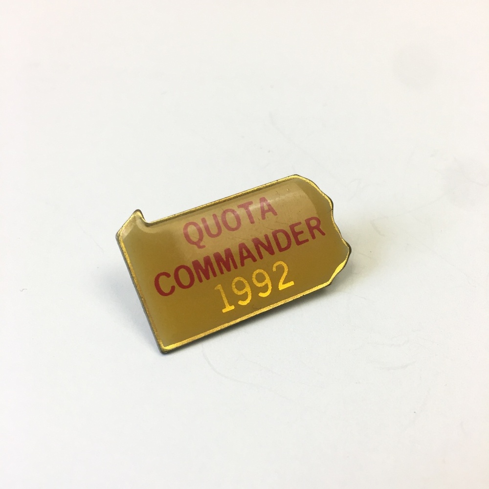 Vtg American Legion Quota Commander PA 1992 Pin